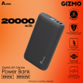 ALEWA GIZMO 20000mah Power Bank 22.5 Watt Fast Charging | Type C Input Output | Digital Display. 