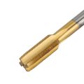 NAMUNY High Hardness UNF 1/2 -28 HSS Titanium Coated Tap & Round Die Set Right Hand Thread Tool for Mold Machining. 