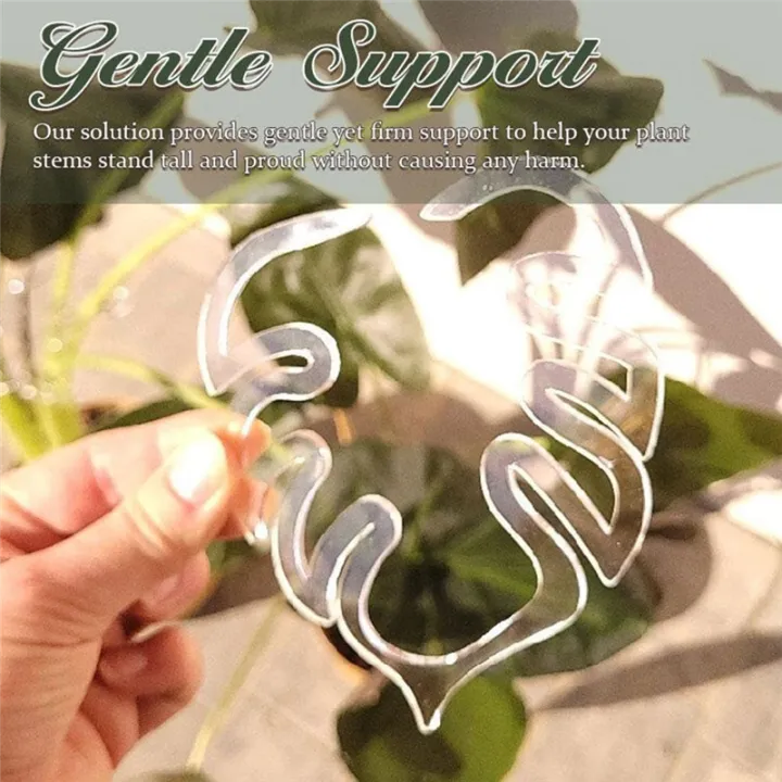 Turtle%20Shell%20Bamboo%20Clamp%20Set,%20Plant%20Stem%20Plastic%20Support,Flower-Shaped%20Green%20Plant%20Leaf%20Holder,%20Turtle%20Shell%20Bamboo%20A+B%20-%20Image%206