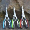 Angling Equipment Ergonomics Fish Pliers Anti-slip Multifunctional Fishing Tied Hooks Pliers Stainless Steel Non-Slip Handle Cut Equipment Fishing Gear. 