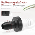 2Pcs 3/8 inch 10Mm Inline Abs One Way Water Non Return Check Valve For Fuel Gas Liquid Air. 