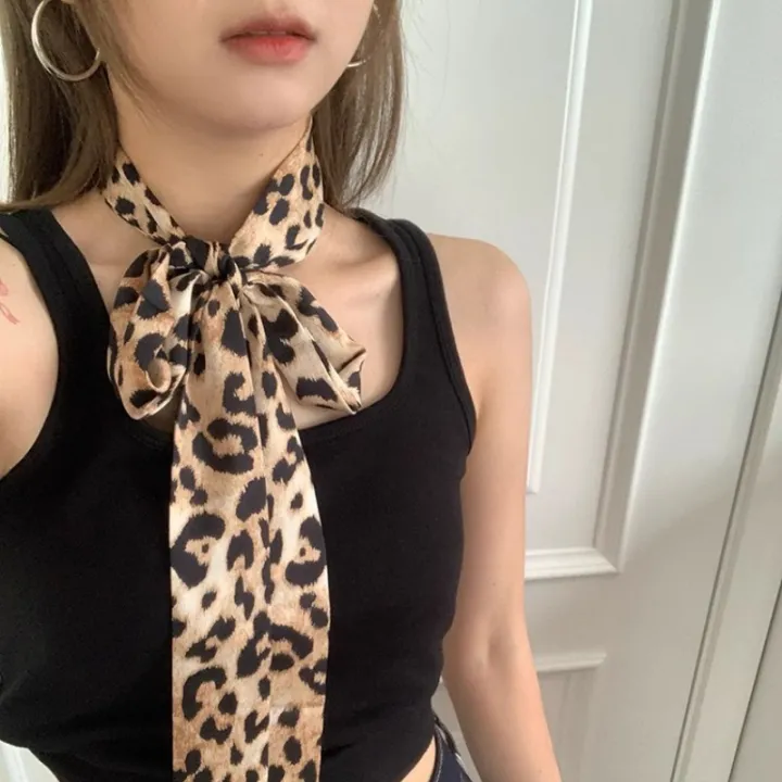 Retro%20Leopard%20Print%20Small%20Scarf%20Women's%20Fashion%20All-match%20Belt%20Scarf%20Accessories%20DENGYOUZHOU%20-%20Image%204