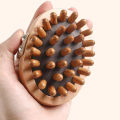 New Wooden Massage Brush Anti-static Bamboo Hair Brush Meridian Dredging Airbag Massage Comb Mini Scalp Hair Care Girl Hand-held. 