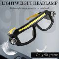 Compact 5 Modes LED Glasses Headlights Windproof Waterproof Multifunctional Headlamp COB Lightweight Eyeglass Lamp Mechanic Work. 