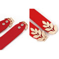 Waist Belt Elastic Slim Decorative Stretchy Quick Release Tight Waist Black Golden Plated Leaf Buckle Women Dress Waistband Jeans Belt Cologo. 