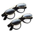 fasdaga 2X Cute Unisex Goth Goggles Glasses Retro Flip Up Round Sunglasses. 