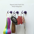 JAERBEE Magnetic Hooks,27Lb Heavy Duty Earth Magnets with Hook for Refrigerator,Cruise Hook for Hanging, (, Pack of 5). 