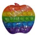 Apple Layer Colorful Pop it Fidget Toy Push Pop Bubble Stress Relief Toy Anxiety Toys. 