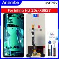 Anba Original IPS LCD Screen For Infinix Hot 20S X6827 LCD Display Touch Screen Digitizer Assembly Replacement for Infinix Hot 20s. 