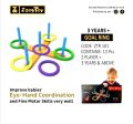 Zzoytoy Goal Rings Hoop Toss Games, Plastic Ring Indoor Outdoor Quoits Game. 