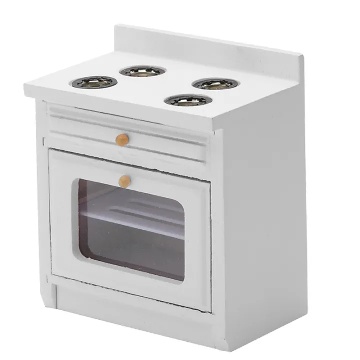 1/12%20Scale%20Doll%20House%20Miniatures%20Kitchen%20Cabinets%20Set,White%20-%20Image%207