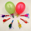 50PCS Colorful Blowouts Whistle Blowing Dragon With Balloon For Kids Birthday Party Favors Decoration Children Toys Supplies Fengshi. 