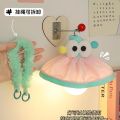 Hanging night light, student dormitory bed, curtain, cute dopamine, bedside decoration, chandelier, charging model. 