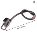 Electric Vehicle Charger Connector Adapter E-bike Lithium Battery Charging Interface Replacement Plug Socket with Wire A JUE. 