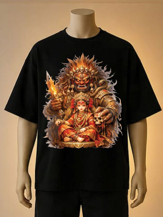 Kumari%20Artistic%20Printed%20T-Shirt%20%E2%80%93%20Maroon,%20Brown,%20Black%20-%20Image%203