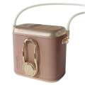 Portable Clip 3 Gear Waist Hanging 360 Degree Rotating Stand Cooling Neck Fan for Fishing Camping Hiking. 