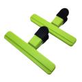 2 pcs Large Food Bag Clips Food Clip Plastic Heavy Duty Air For Coffee Potato Food Bags. 
