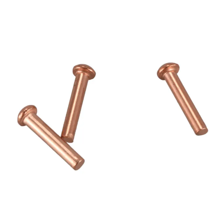 fasdaga%20300%20Pcs%205/64Inch%20x%2025/64Inch%20Round%20Copper%20Solid%20Rivets%20Fasteners%20-%20Image%207