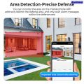 Anedshaop 6K 12MP HD Three Screen WIFI IP Camera Outdoor Three Lens Camera New style>New style 6MP Ai Human Detection iCsee App CCTV Video Security Camera. 