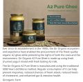 Organic A2 Pure Ghee  100% Desi Gir Cow  Vedic Bilona Method  250 ml Glass Bottle  Grassfed, Cultured, Premium & Traditional Ghee  Immunity Booster. 