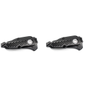 2X Motorcycle Oil Pan Aluminum Clear Visible Oils Bottom Potn for GTS250 300 2019-2022 Black. 