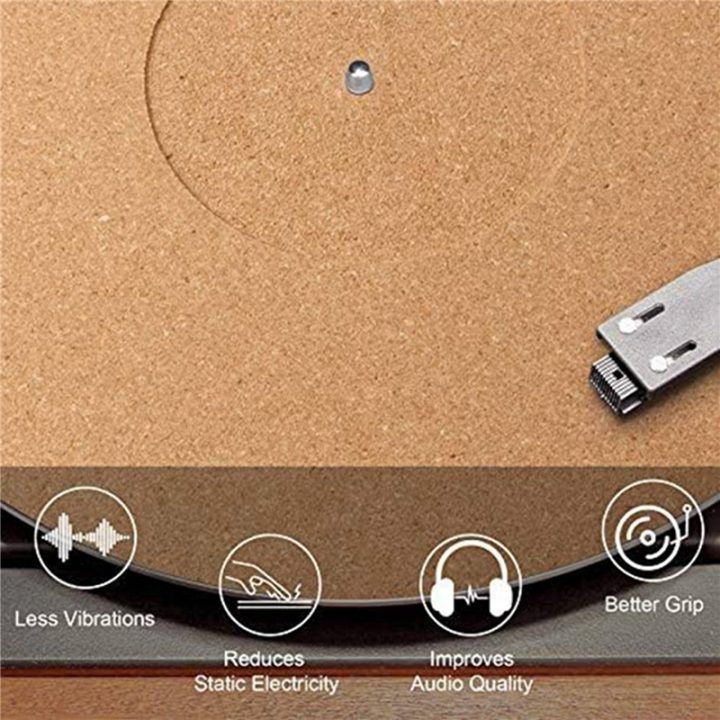 ARELENE%206%20Pieces%20Cork%20Turntable%20Mats%20with%20High%20Fidelity%20for%20Vinyl%20LP%20Record%20Players%20Audiophile%20Reduce%20Noise%20-%20Image%207