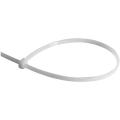 100Pcs Nylon Cable Tie  150Mm White  Color Self-Locking Plastic Wire Zip Tie. 