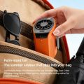 Dual Use Rechargeable Neck Fan High Speed Strong Wind Wearable Fan Hands Free 100 Speed Adjustable Cooling Fan Travel. 