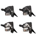 Durable 7/8/9/10/11Speed Mountain Bike Shifter Left Right Thumb Universal Bicycle Levers Shifter Gear Shifter Road Bike. 
