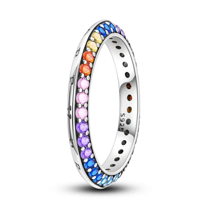 HOT%20Original%20925%20Sterling%20Silver%20Women%20Finger%20Rings%20for%20Women%20Silver%20Cocktail%20Ring%20Geometric%20Butterfly%20Round%20Shape%20Luxury%20Jewelry%20-%20Image%208
