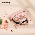 Wenefang Anrushide Mini Fashion Headphone Bag Zipper Coin Purse Wallet With KeyChain Luxury Multifunction For Airpods 4 Pro2 3 2 Galaxy Buds Headphone Bag. 