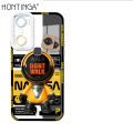 Hontinga for Realme C11 2020 Back Cover Cool Astronaut Crystal Transparent Soft Phone Case. 