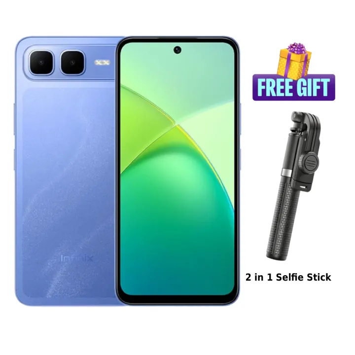 Infinix Smart 10 Plus (4+128GB) | 6.67" Display | 6000 mAh Battery | Infinix AI