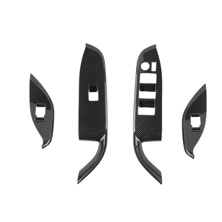 NAMUNY Car Interior Door Armrest Panel Window Glass Lift Button Switch Cover Trim for Noah/ Voxy 90 Series B RHD