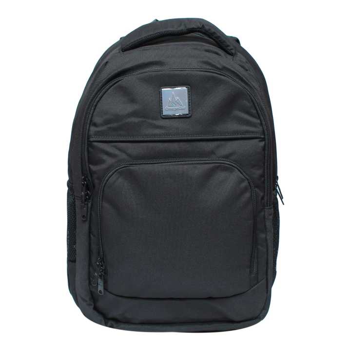 One Polar Unisex Black Color Polyester Zippered Vibrant, Stylish Laptop Bagacks Model No - 4632 (Size - 470*140*310mm)