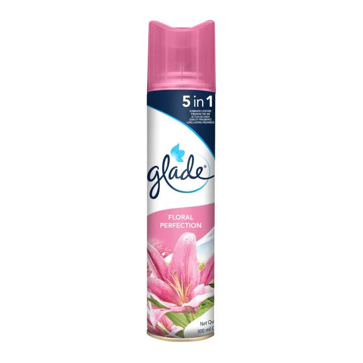 Glade Floral Perfection 5 in 1 Aerosol 300 ml Room Freshener