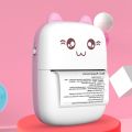 Paperang Printer Portable Thermal Printer Cat Shaped Lightweight Pocket Thermal Label Printer Mini Wireless Bluetooth Printer Office. 