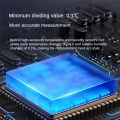 1 PCS Tuya Smart Home ZigBee Temperature and Humidity Sensor White ABS Indoor Thermometer Monitor Works for Alexa Smart Life. 