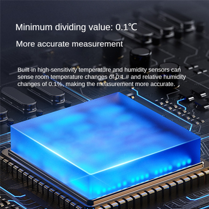 1%20PCS%20Tuya%20Smart%20Home%20ZigBee%20Temperature%20and%20Humidity%20Sensor%20White%20ABS%20Indoor%20Thermometer%20Monitor%20Works%20for%20Alexa%20Smart%20Life%20-%20Image%202