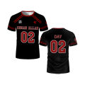 HOT 2025 New The Foxhole Court Edgar Allan Ravens Lacrosse Jersey Cosplay Riko Moriyama 3D Tshirt All For The Game Kids Uniform. 