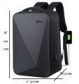 Large Capacity Gaming Laptop Bag with Hard Shell USB Charging Port And Number Combination Lock. 