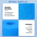 Type B Washable Pool Sponge Filter, Reusable Swimming Foam Filter for Compatible with In-Tex Type B (2 Pcs). 