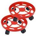 Unbreakable Water Jar Gas Trolly/Lpg Cylinder Stand Trolley with Wheels. 