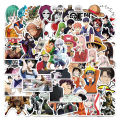 50PCS Classical Anime Graffiti Stickers For Laptop Skateboard Decal Stickers. 