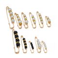 St.kunkka 1-2pcs Korean Fashion Pearl Brooch Anti-exposure Pins Buckles Perdible Tightening Waistband Pins Collar Clips For Apparel Accessories Making. 