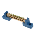 8 Terminal Bus Bar Terminal Block 20 Pack Brass Wire Screw Terminal for Car Boat Marine Ground Power Distribution. 