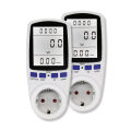 EU 230V 16A electricity meter socket power monitor. 