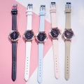 Cherry blossom watch female ins student Starry Sky waterproof atmospheric artistic Starry Sky Mori girl series girl College Style. 