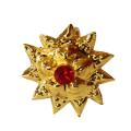 Golden/Red Star Shaped Fuli Nose Jewellery For Women. 
