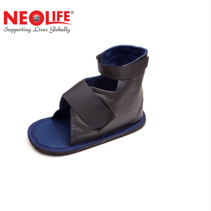 NEOLIFE Black Cast Shoe For Supporting Leg During Plaster From Dirt